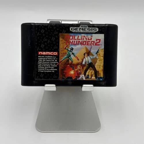 Rolling Thunder 2 (Sega Genesis, 1991) Cart Only, Tested & Working
