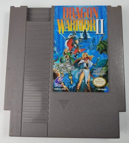 Dragon Warrior II (Nintendo Entertainment System, 1990) Cartridge Only