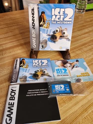 Ice Age 2: The Meltdown (Nintendo Game Boy Advance, 2006) CIB - Tested