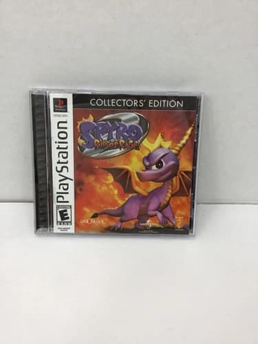 Playstation Spyro 2 Ripto's Rage Collectors Edition CIB Tested