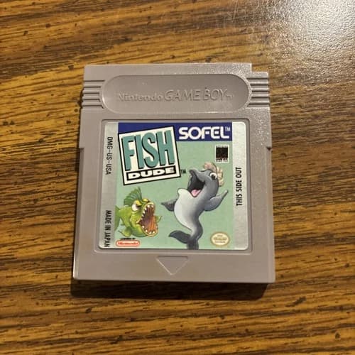 Fish Dude Nintendo Game Boy Cartridge Only Authentic Fast Shipping