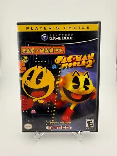 Pac-Man Vs. Pac-Man World 2 Player's Choice - Nintendo Gamecube - CIB Tested