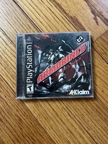 Armorines: Project S.W.A.R.M. (Sony PlayStation 1, 2000) CIB PS1
