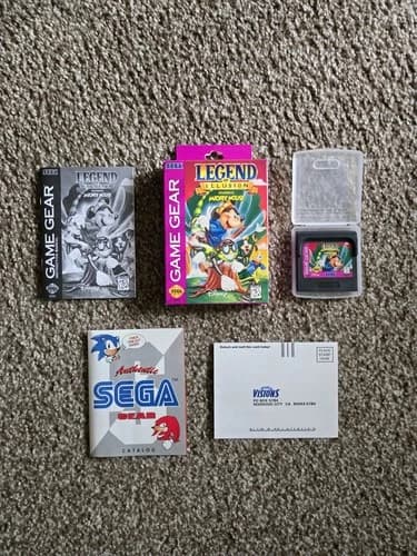 Legend of Illusion Starring Mickey Mouse (Sega Game Gear, 1995) Complete CIB
