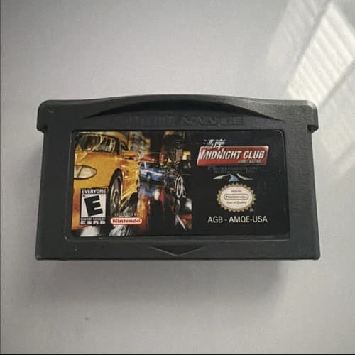 Nintendo Midnight Club: Street Racing Racing Game Boy Advance NTSC-U/C