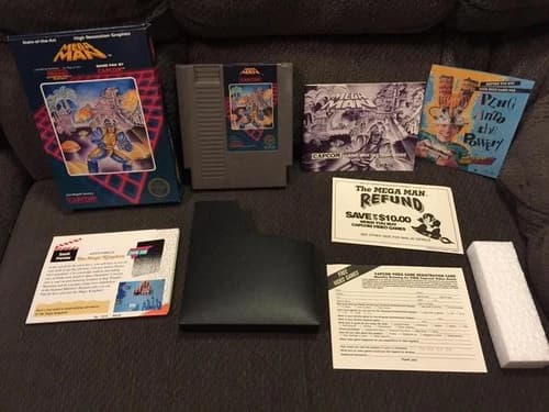 Mega Man - Nintendo Entertainment System NES - Complete in Box
