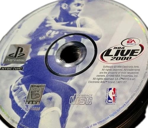 PS1: NBA Live 2000 (Sony PlayStation 1 Disc Only)