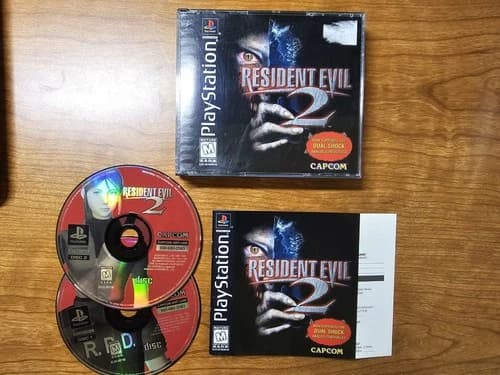 Resident Evil 2 Dual Shock Edition PS1 PlayStation 1 CIB with Reg Card