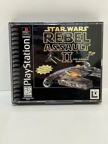 Star Wars: Rebel Assault II -- The Hidden Empire (Sony PlayStation 1, 1996)