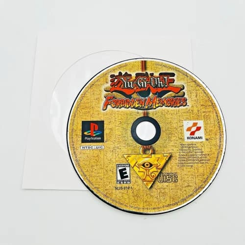 Yu-Gi-Oh Forbidden Memories (Sony PlayStation 1 PS1) Disc Only Tested Konami TCG
