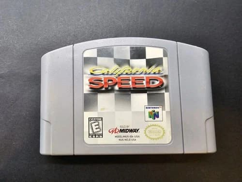 California Speed Nintendo 64 Game Authentic N64
