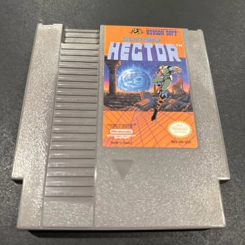 Starship Hector -- NES Nintendo Original Classic Game