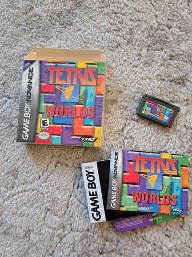 Tetris Plus (Nintendo Game Boy, 1997) complete CIB