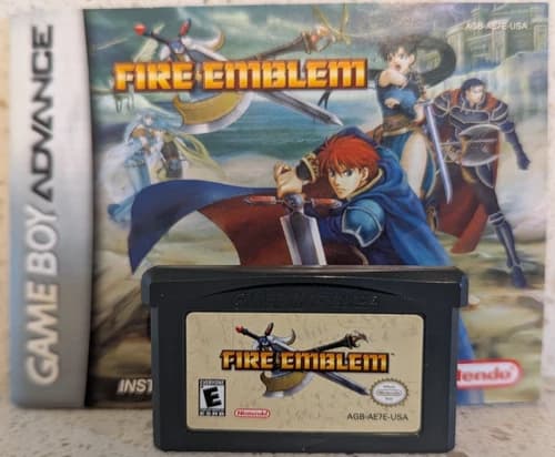 Fire Emblem Game Boy Advance GBA Complete With Manual Authentic USA