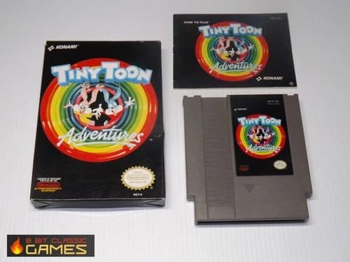 Tiny Toon Adventures - COMPLETE BOX - NINTENDO NES - 115a
