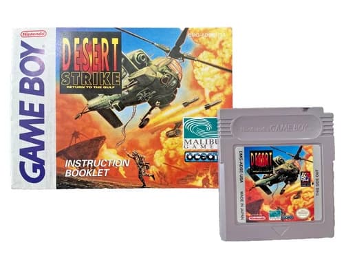 Desert Strike: Return to the Gulf (Nintendo Game Boy, 1995)