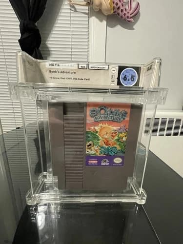 Bonk's Adventure (Nintendo NES, 1994) Authentic - Tested Working - Graded