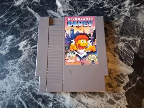 Day Dreamin' Davey Nintendo NES Authentic Tested Contacts Cleaned