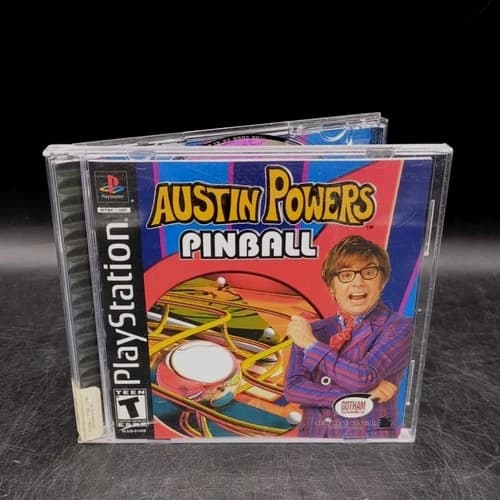 Austin Powers Pinball (Sony PlayStation/PS1, 2002) - Tested Working