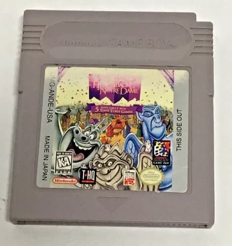 Disney’s The Hunch Back Of Notre Dame Nintendo Game Boy