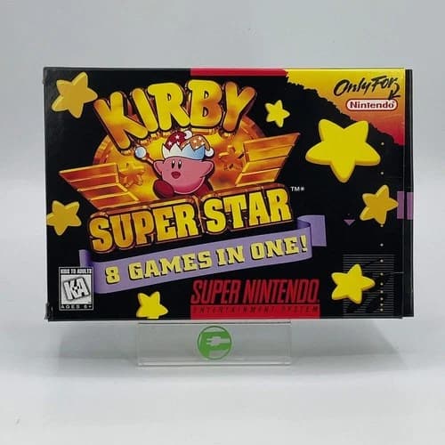 Kirby Super Star (Super Nintendo SNES, 1996)