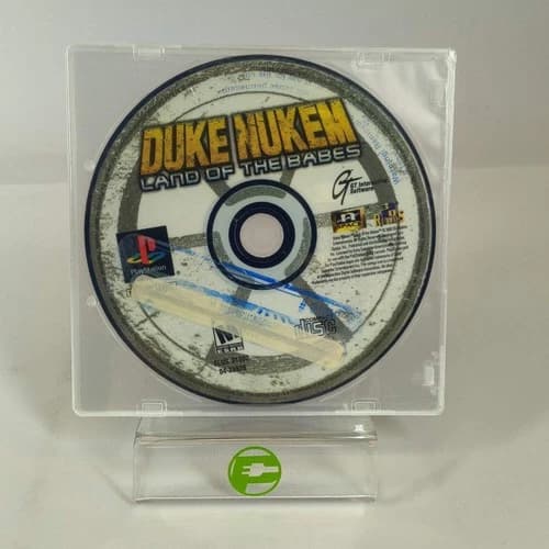 Duke Nukem Land of the Babes (Sony PlayStation 1 PS1, 2000) Disc Only READ