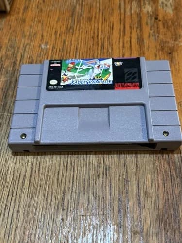 Bugs Bunny Rabbit Rampage (Super Nintendo SNES, 1994) Video Game Cartridge Only