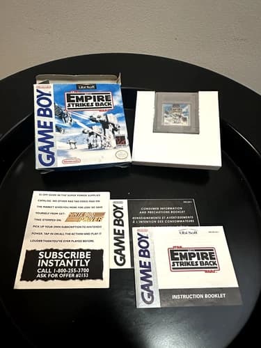 GameBoy Star Wars: The Empire Strikes Back Ubisoft Nintendo CIB Complete