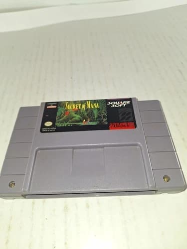 Secret of Mana (SNES, 1993) Cartridge Only Tested Authentic