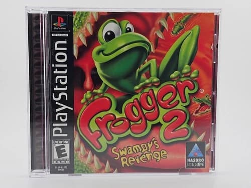 Sony Playstation 1 PS1 Frogger 2 Swampys Revenge CIB Cleaned & Tested