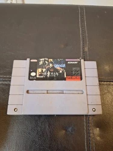 Batman Returns Super Nintendo SNES Cartridge Authentic