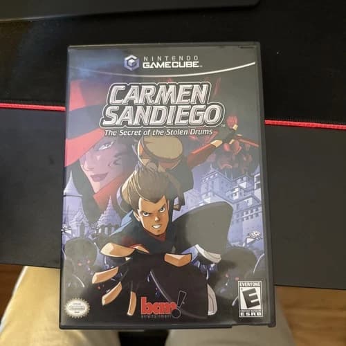 Carmen Sandiego: The Secret of the Stolen Drums for Nintendo GameCube CIB