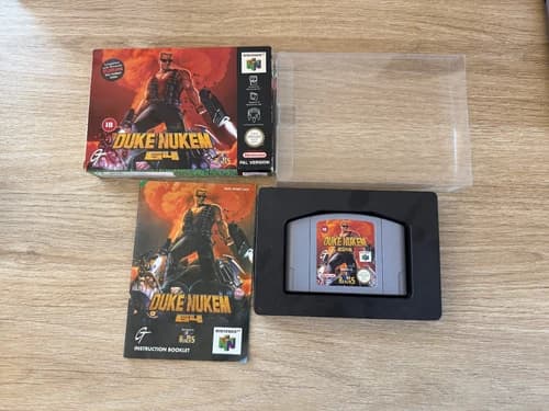 Duke Nukem 64 - Nintendo 64 - Box and manual