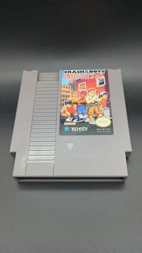Crash 'n the Boys Street Challenge Nintendo Entertainment NES Authentic Tested