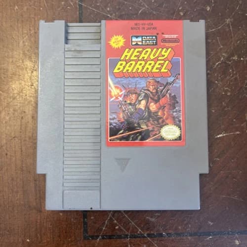 Heavy Barrel (Nintendo Entertainment System, 1990) Tested