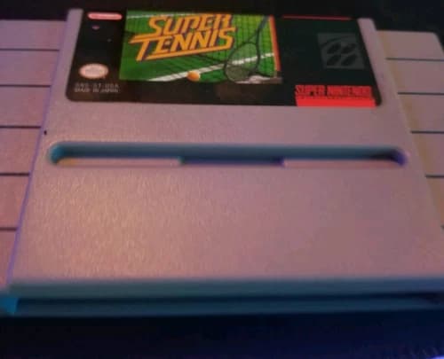 Super Tennis (Super Nintendo, 1991, SNES) Cart Only/Tested/Works/Authentic