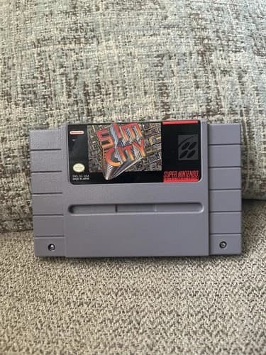 SIM City Super Nintendo SNES
