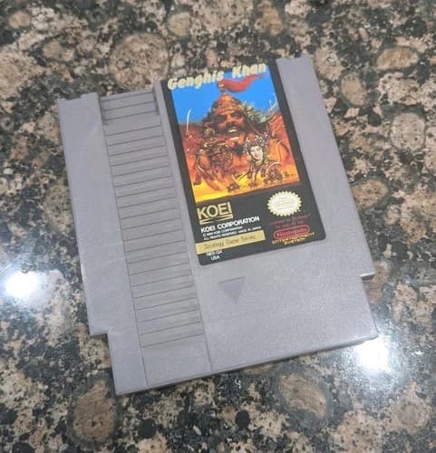 Genghis Khan Nintendo NES - Cartridge Only - Tested, Works
