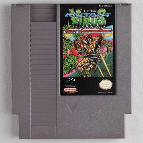 The Mutant Virus NES Nintendo Game - Authentic/Cleaned/Tested