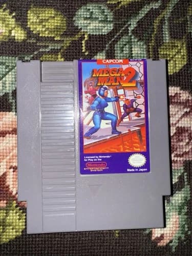 Mega Man 2 Capcom Nintendo NES NTSC-U/C Game Cartridge