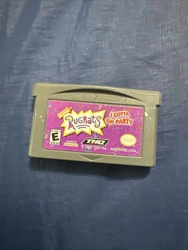 Rugrats I Gotta Go Party Nintendo Game Boy Advance Game Cartridge