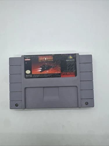 SNES TURN AND BURN: NO-FLY ZONE (Super Nintendo, 1994) Game Only - Tested