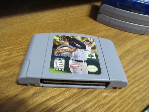 Ken Griffey JR. Major League Baseball N64 Tested & Authentic game cart only