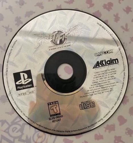 Street Fighter The Movie - (Sony PlayStation 1 PS1) Disc Only