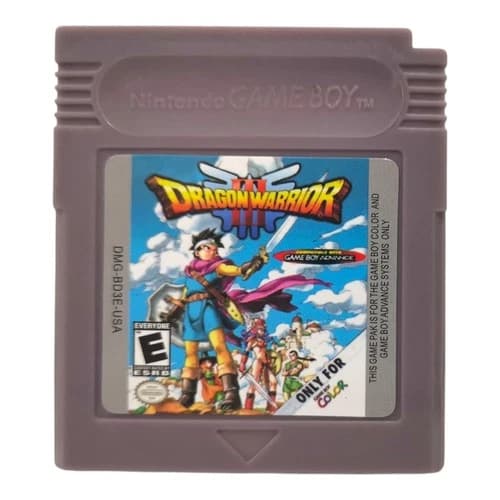Dragon Warrior III 3 Gameboy Color GBC