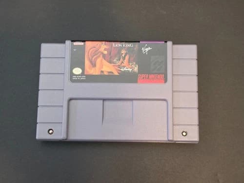 The Lion King (Super Nintendo SNES, 1994) Cartridge Only Tested and working