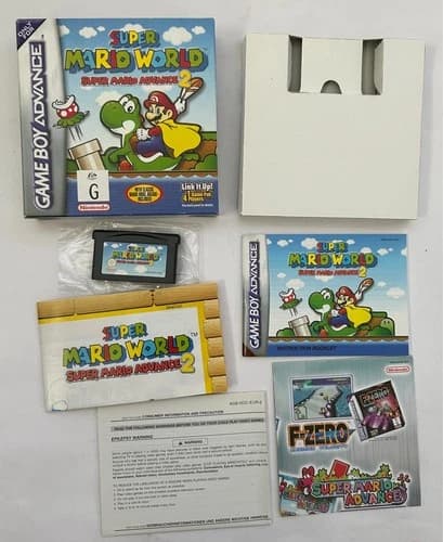 Super Mario World: Super Mario Advance 2 - Nintendo Game Boy Advance - Complete