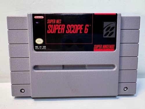 Super Scope 6 (Super Nintendo SNES, 1992) Authentic. Working. Nice Labels