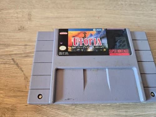 Utopia The Creation of a Nation Super Nintendo Entertainment System, 1993 SNES