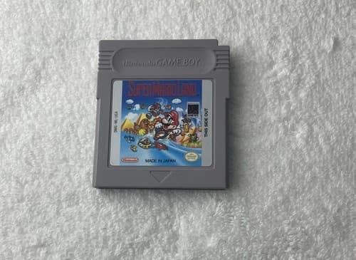 Super Mario Land (Nintendo Game Boy GB, 1989) Cleaned- Tested - Great Condition